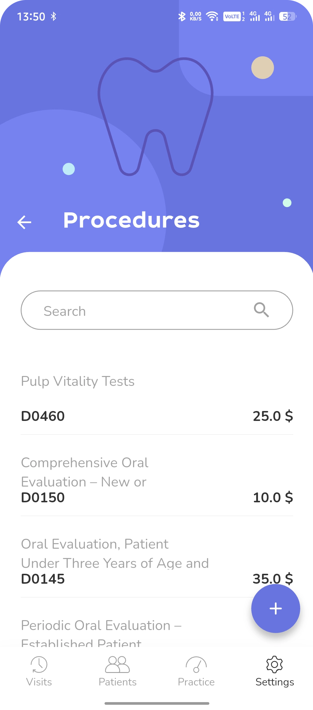 Dentaltap_dental_software_Procedures